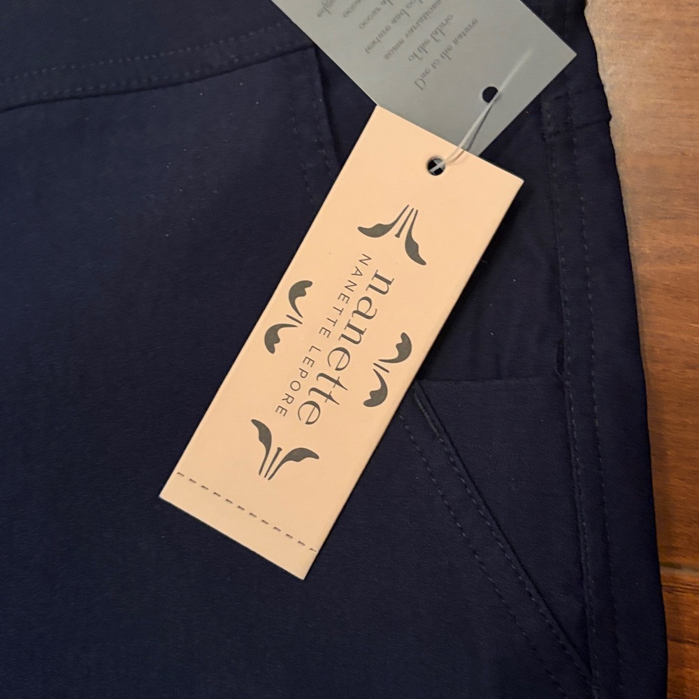 Nanette Lepore Navy Blue Pants, Size Small - Picture 7 of 12